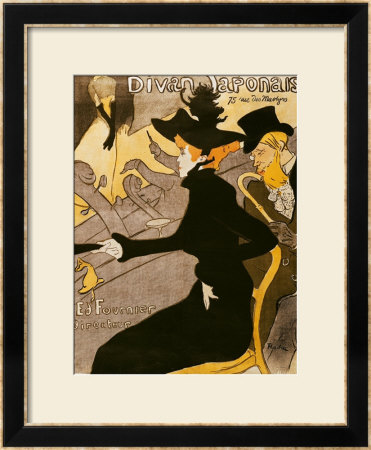 Poster Advertising Le Divan Japonais, 1892 by Henri De Toulouse-Lautrec Pricing Limited Edition Print image