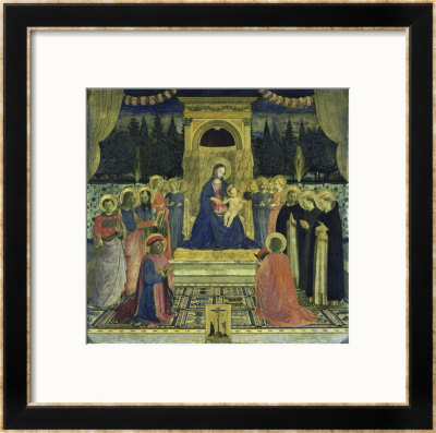 Madonna Of The Stoffe, Florence by Fra Angelico Pricing Limited Edition Print image