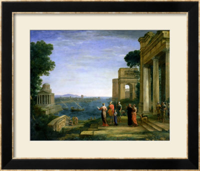 Aeneas And Dido In Carthage, 1675 by Claude Lorrain Pricing Limited Edition Print image