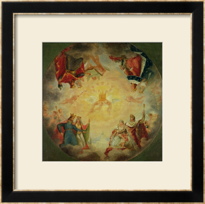 Glory Of St. Genevieve, Study For The Cupola Of The Pantheon, Circa 1812 by Antoine-Jean Gros Pricing Limited Edition Print image