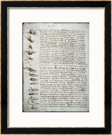 Codex Leicester: Water Flow by Leonardo Da Vinci Pricing Limited Edition Print image