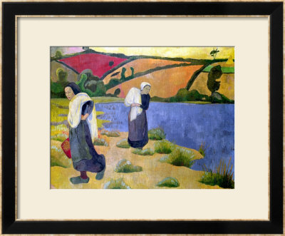 Washerwomen At The Laita River, Near Pouldu, 1892 by Paul Serusier Pricing Limited Edition Print image