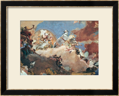 Apollo In His Sun Chariot Driving Beatrice I To Frederick I Barbarossa by Giovanni Battista Tiepolo Pricing Limited Edition Print image