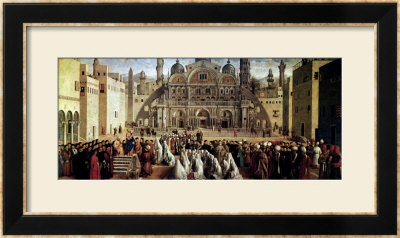 St. Mark Preaching In Alexandria, Egypt, 1504-07 by Gentile Bellini Pricing Limited Edition Print image