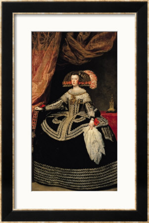 Queen Mariana Of Austria, 1652 by Diego Velázquez Pricing Limited Edition Print image