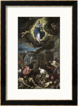 Saint Roch Visiting The Plague Victims by Jacopo Bassano Pricing Limited Edition Print image