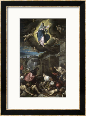 Saint Roch Visiting The Plague Victims by Jacopo Bassano Pricing Limited Edition Print image