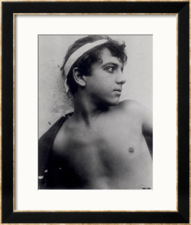 A Sicilian Boy by Freiherr Wilhelm Von Gloeden Pricing Limited Edition Print image