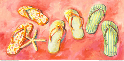 Summer Sandals by Catherine Richards Pricing Limited Edition Print image