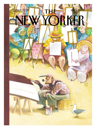 The New Yorker Cover - September 1, 2003 by Carter Goodrich Pricing Limited Edition Print image