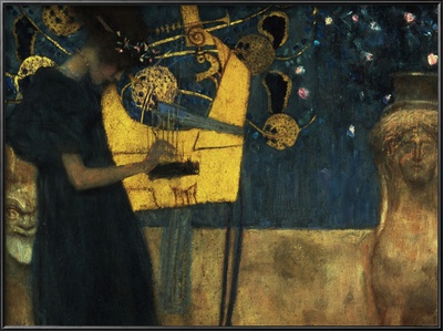 Musique, 1895 by Gustav Klimt Pricing Limited Edition Print image