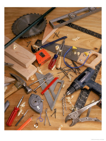 Carpentry Tools by Chris Rogers Pricing Limited Edition Print image