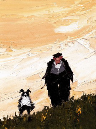 One Man And His Dog by Austin Moseley Pricing Limited Edition Print image
