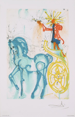 Le Cheval De Triomphe, 1983 by Salvador Dali Pricing Limited Edition Print image