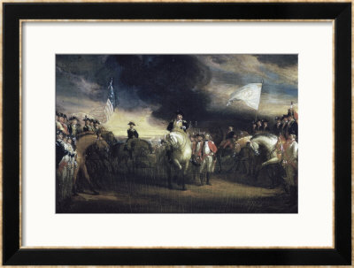 Surrender Of Cornwallis by John Trumbull Pricing Limited Edition Print image