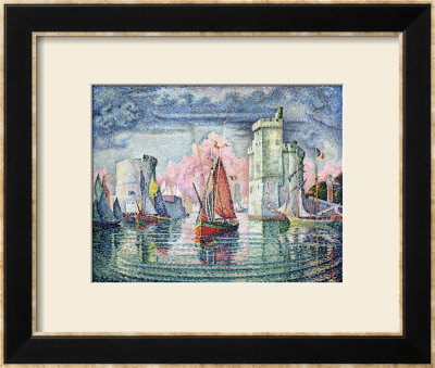 The Port At La Rochelle, 1921 by Paul Signac Pricing Limited Edition Print image