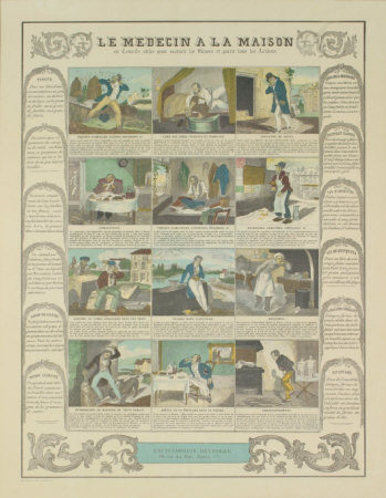 Visiting Doctor Teaching Chart by Deyrolle Pricing Limited Edition Print image