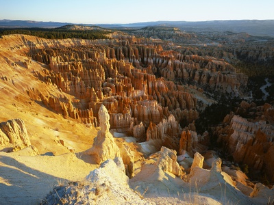 View Over Rock Formations, Bryce Canyon, Utah, Usa by Lothar Schulz Pricing Limited Edition Print image