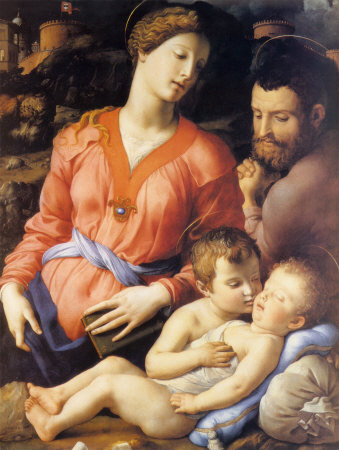 Sacra Famiglia by Agnolo Bronzino Pricing Limited Edition Print image
