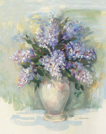 Lilacs For Kathy by Carol Rowan Pricing Limited Edition Print image