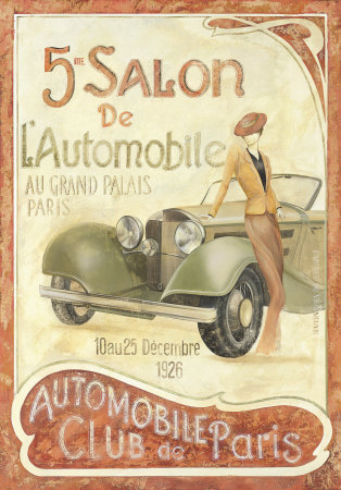 Automobile Club by Fabrice De Villeneuve Pricing Limited Edition Print image