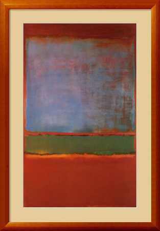 Violet, Green And Red, 1951 by Mark Rothko Pricing Limited Edition Print image