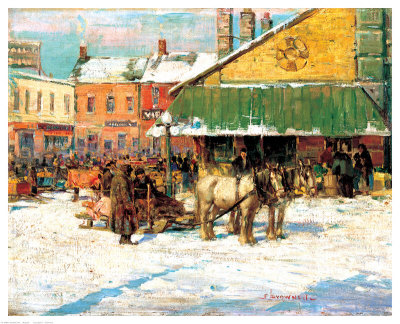 Byward Market, Ottawa by Franklin Brownell Pricing Limited Edition Print image