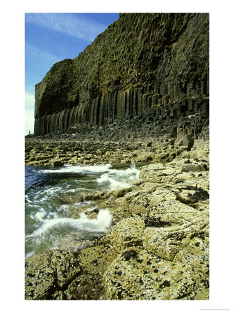Basalt Columns, Inner Hebrides, Scotland by Mark Hamblin Pricing Limited Edition Print image