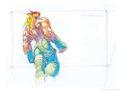 Street Fighter - Alex by Kinu Nishimura Pricing Limited Edition Print image