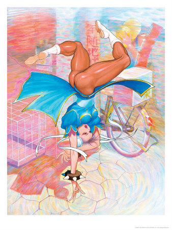 Street Fighter Ii - Chun-Li by Akiman Pricing Limited Edition Print image