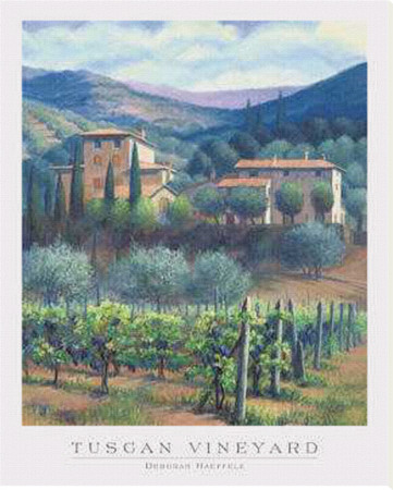 Tuscan Vineyard by Deborah Haeffele Pricing Limited Edition Print image
