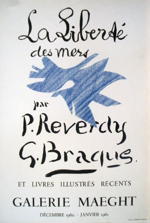 La Liberte Des Mers, 1960 by Georges Braque Pricing Limited Edition Print image