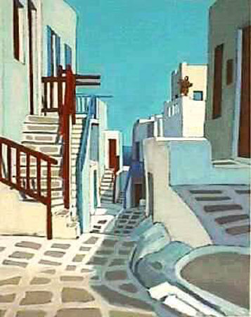 Mykonos : Lumière Blanche by Jean Claude Quilici Pricing Limited Edition Print image