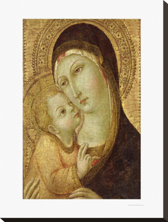 Madonna And Child by Sano Di Pietro Pricing Limited Edition Print image