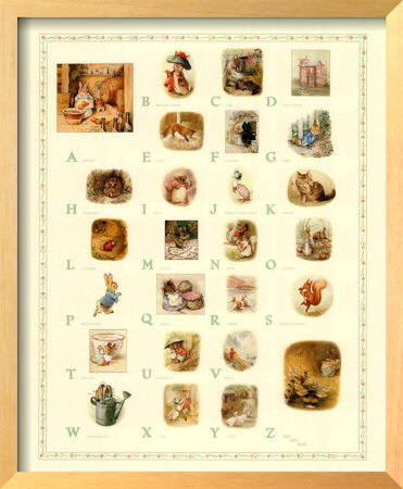 Peter Rabbit Alphabet by Beatrix Potter Pricing Limited Edition Print image