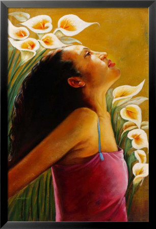 Dreaming Lilies by A. Tomlinson Pricing Limited Edition Print image