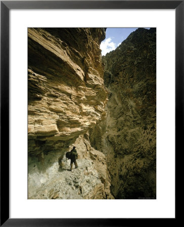 Hiker In The Himalayas by James Burke Pricing Limited Edition Print image