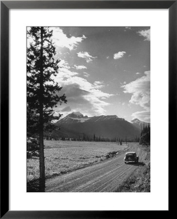 Scenery Along Columbia Icefields Highway In Canadian Rockies Between Banff And Jasper by Andreas Feininger Pricing Limited Edition Print image