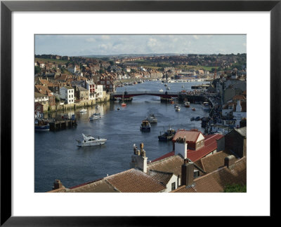 Whitby Harbour, Whitby, North Yorkshire, England, United Kingdom, Europe by Short Michael Pricing Limited Edition Print image