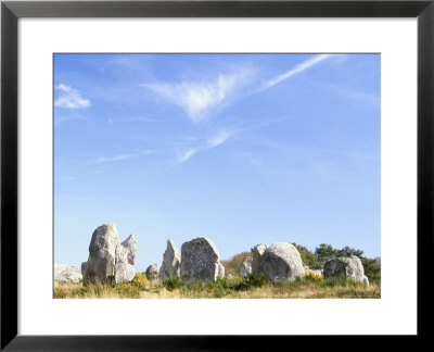 Standing Stones, Carnac, Morbihan, Brittany, France by David Hughes Pricing Limited Edition Print image