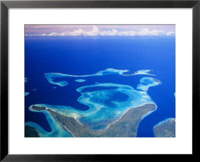 Aerial View Of The Solomon Islands, Melanesia, South Pacific by Lousie Murray Pricing Limited Edition Print image
