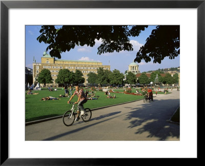 Schlossplatz (Palace Square), Stuttgart, Baden Wurttemberg, Germany by Yadid Levy Pricing Limited Edition Print image