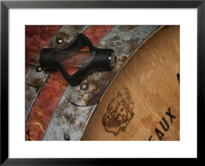 Oak Barrel And Pipette On Barrique, Jadot Symbol Of Baccus, Maison Louis Jadot by Per Karlsson Pricing Limited Edition Print image