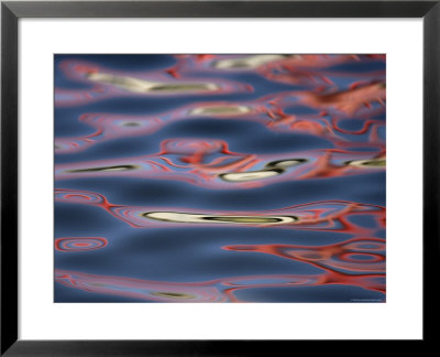 Bridge Reflections Create Abstract Patterns In Water, Socorro, New Mexico, Usa by Arthur Morris Pricing Limited Edition Print image