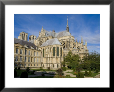 Cathedral, Reims, Haute Marne, France, Europe by Charles Bowman Pricing Limited Edition Print image