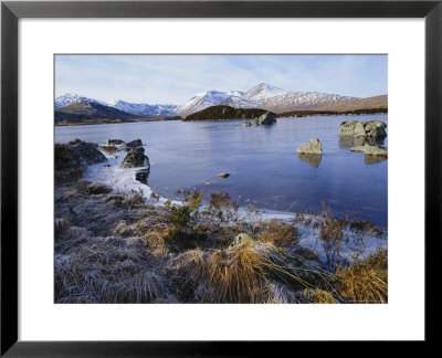 Lochan Na H-Achlaise, Rannoch Moor, Strathclyde, Highlands Region, Scotland, Uk, Europe by Kathy Collins Pricing Limited Edition Print image