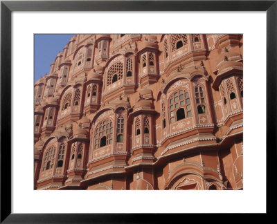 Hawa Mahal, Palace Of Winds, Facade From Which Ladies In Purdah Looked Outside, Rajasthan, India by Hans Peter Merten Pricing Limited Edition Print image
