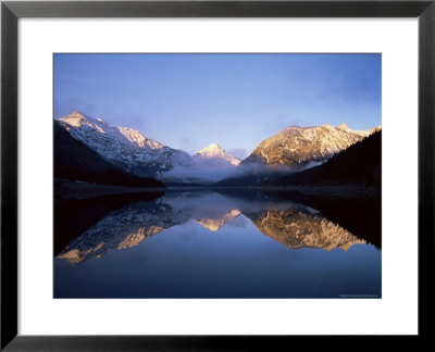 Thaneller From Plansee At Dawn, Tyrol (Tirol), Austria, Europe by Jochen Schlenker Pricing Limited Edition Print image