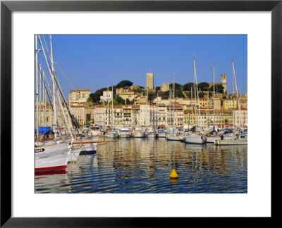 The Port, The Quay St. Pierre And The Suquet, Cannes, Alpes Maritime, France by J P De Manne Pricing Limited Edition Print image