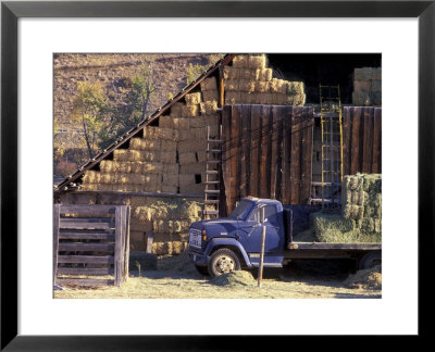 Hay Barn, Methow Valley, Washington, Usa by William Sutton Pricing Limited Edition Print image